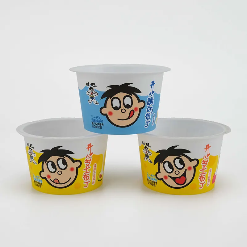 PP Yogurt Cup IML Label Injection Molding