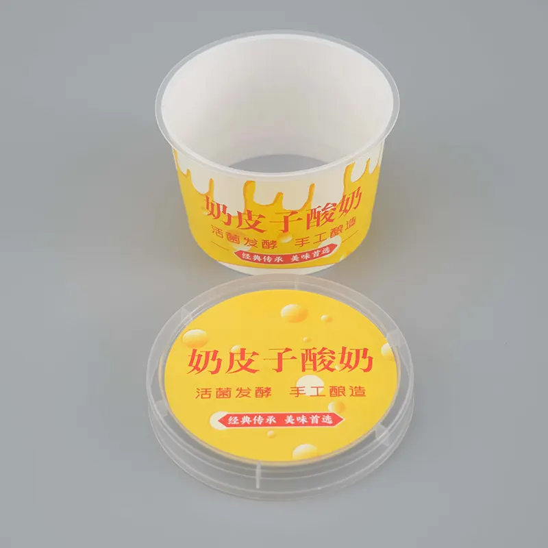 IML Label Injection Molding for PP Yogurt Cup