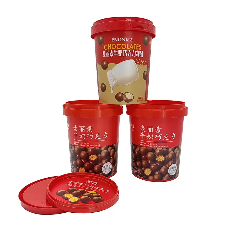 IML Label Injection Molding for PP Snack Container