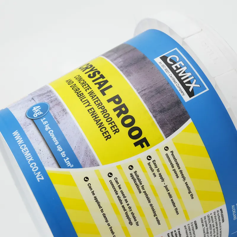 IML Label PP Paint Bucket by Injection Molding