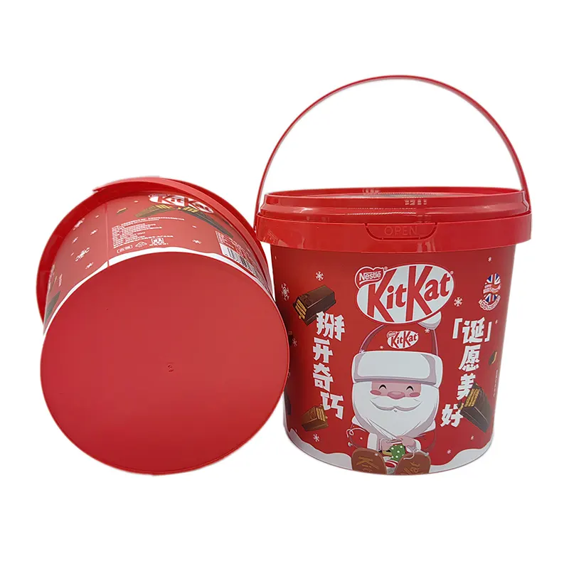 IML Label PP Snack Container by Injection Molding