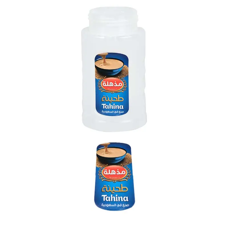 PE Toiletry Bottles IML Label Blow Molding